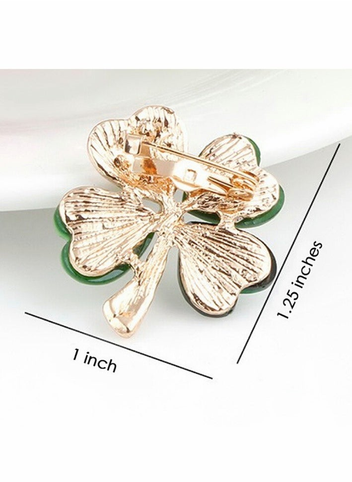 Brooch Pin for Women, 3pcs Creative Retro Wild  Ladies Alloy Diamond Brooch, Hat Bag Coat Corsage Accessories