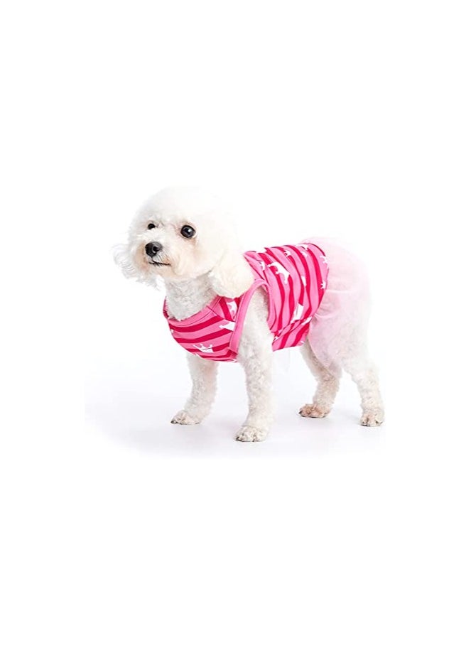 CROWN PRINTED DOG DRESS SUMMER PET CLOTH - pzsku/ZF9AA38A4734259FFD00AZ/45/_/1738399000/0d375a1e-335d-4a86-b1af-7eff6ae14d18