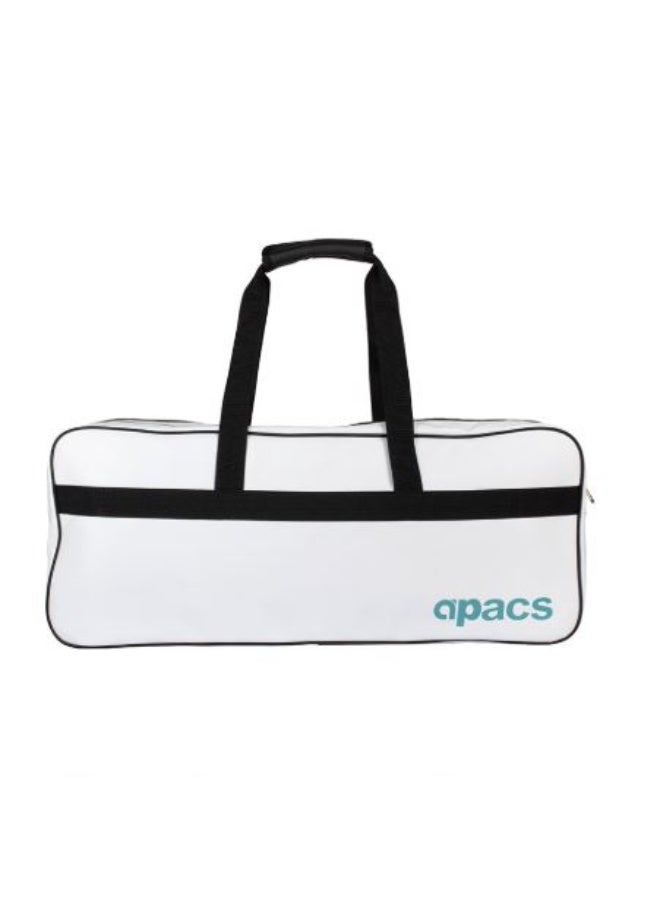 Apacs D725 SF Badminton Racket Bag, White – Lightweight Multi-Compartment Sports Racket Bag with Shoe Section for Badminton Training & Tournament Use - Image 3