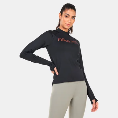 Nike Women's Air Dri-FIT Running Mid-layer T-Shirt