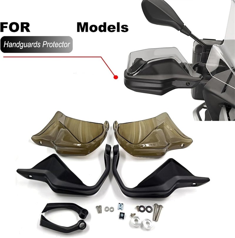 QASULER Handguard Shield Extension Protector for Motorcycles - Image 4