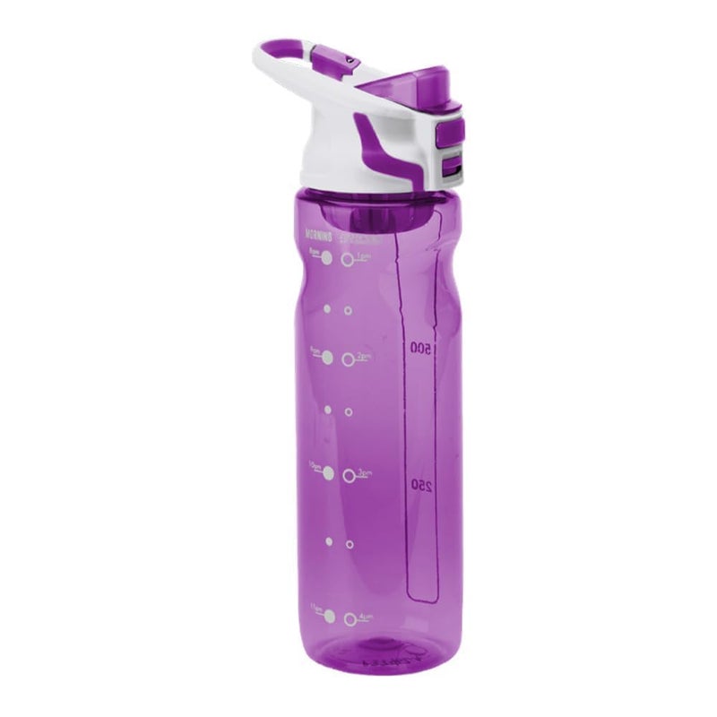 Smash Chugger Water Bottle with Infuser basket 750ml - Grape