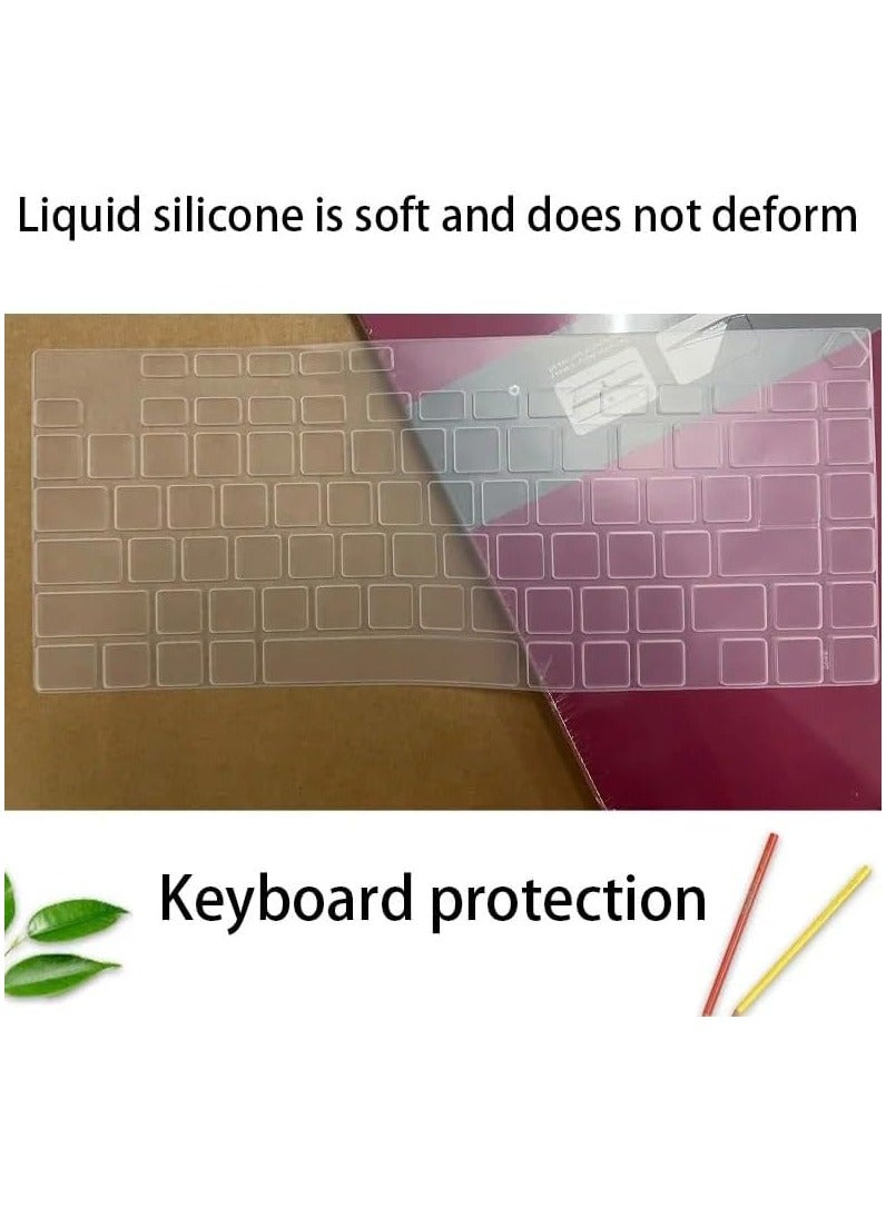 general Compatible with the 16-inch ASUS ROG Strix Scar 16 2025 G635, featuring a high-transparency silicone TPU laptop keyboard cover and scratch-resistant screen protector. - Image 5