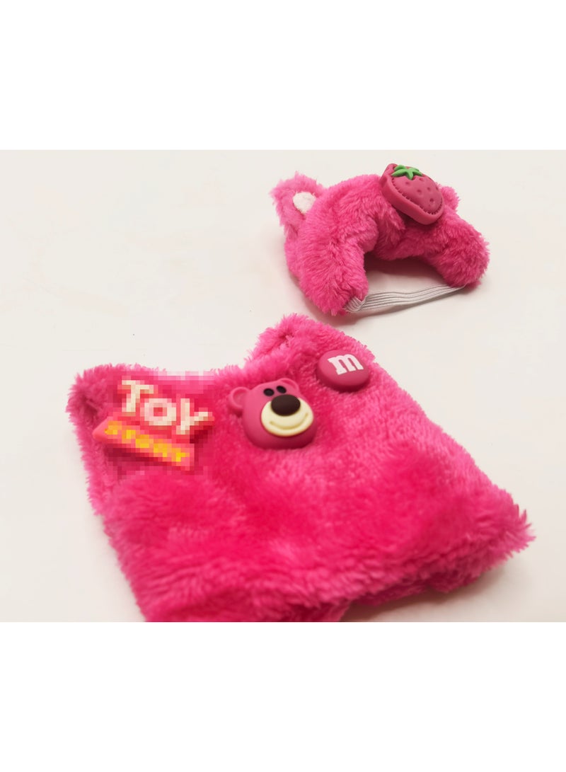 linkship Labubu Doll Clothes, Interchangeable Outfit Set for 17cm Hanging Plush, Stylish & Durable Apparel for 1st/2nd/3rd Gen Collection - Image 4