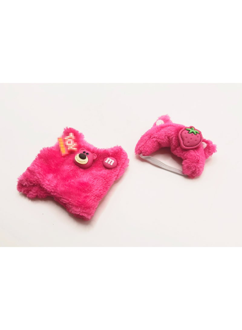 linkship Labubu Doll Clothes, Interchangeable Outfit Set for 17cm Hanging Plush, Stylish & Durable Apparel for 1st/2nd/3rd Gen Collection - Image 5