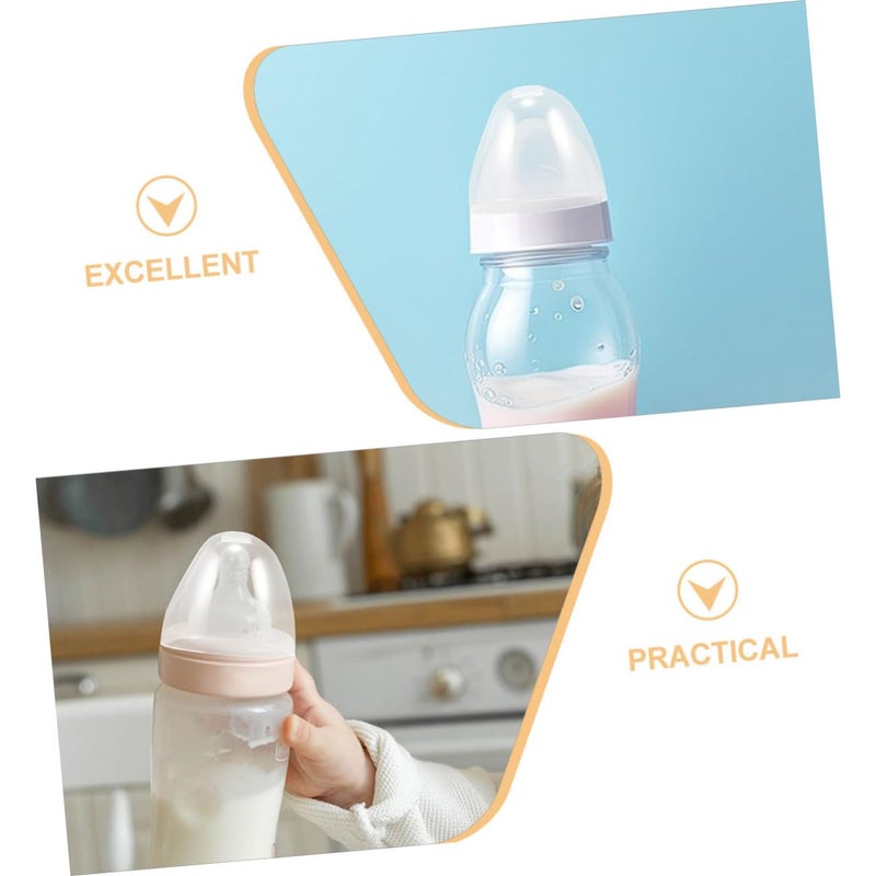 Milk Bottle Replacement Caps Leak Proof Lids for Baby Feeding Accessories - Image 4
