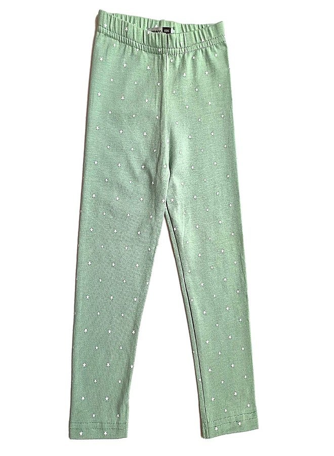 TuddyBuddy Baby Girl's Regular Fit Cotton Leggings (Girl's Leggings_Grey_18 Months-24 Months) - Image 3