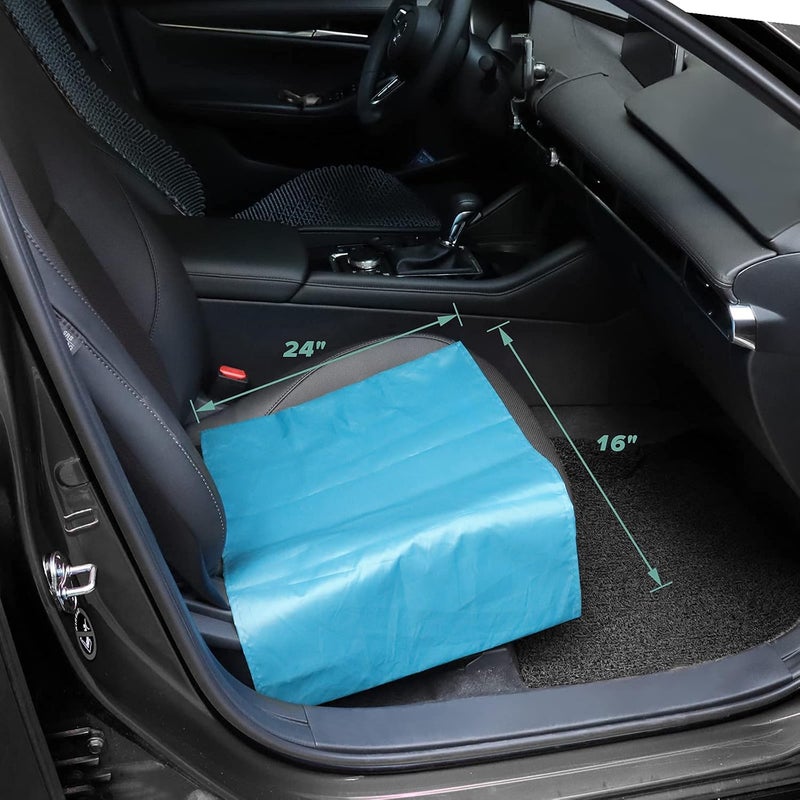 LOSCHEN Tubular Slide Sheet for Elderly Transfer, Sliding Draw Sheets to Assist Moving Elderly - for Cars, Vehicles, Wheelchairs and Bed Transfers - Hospitals & Home Care (Green, 24" x 16"(60x40cm)) - Image 5