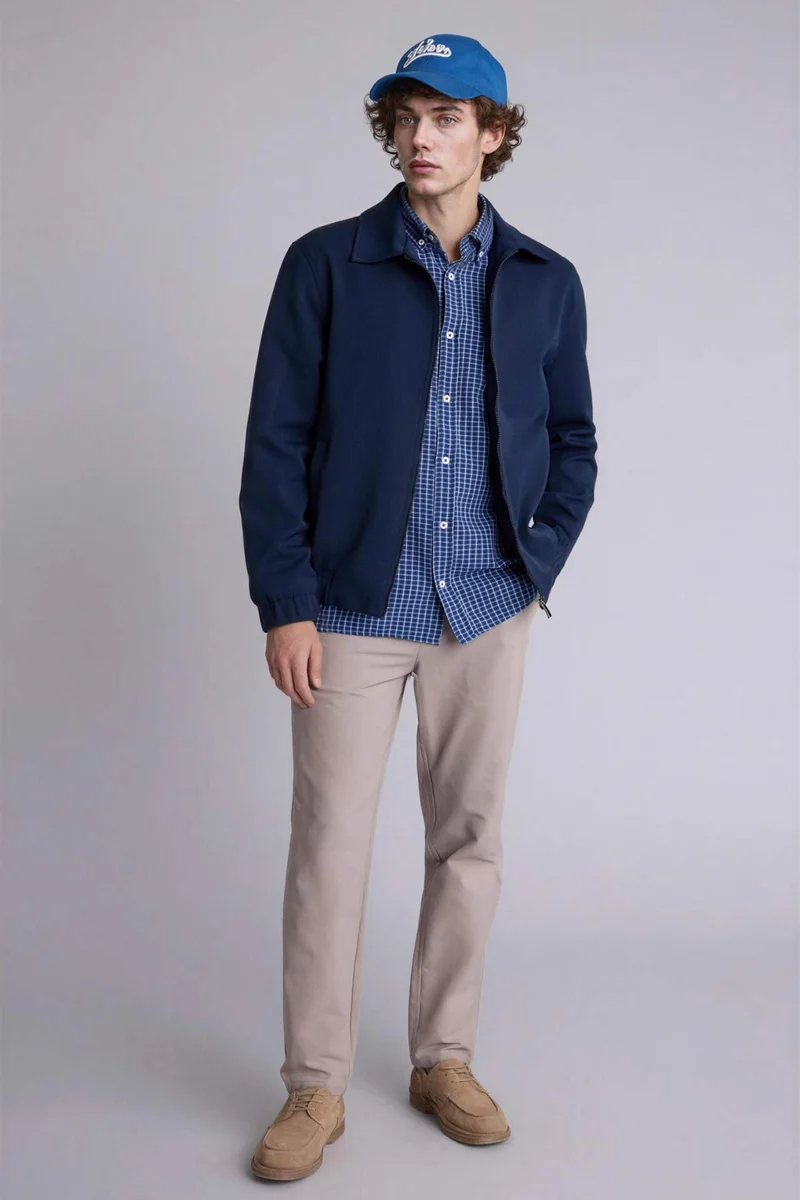 ديفاكتو Regular Fit Lined Puffer Jacket