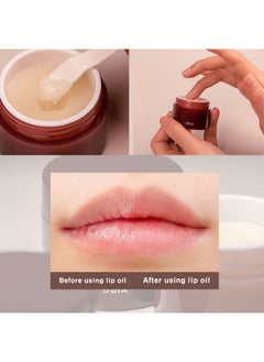 BBI@ BBIA Bbia Vegan Shea Butter Lip Oil Balm 0.35 Fl Oz Hydrating & Nourishing Lip Care Korean Lip Moisturizer For Dry Cracked Chapped Lips Natural Glow For Men And Women Korea Makeup  - Image 4