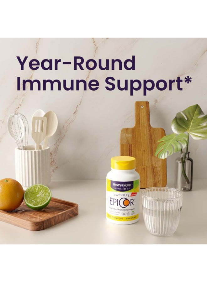 Healthy Origins EpiCor - High Metabolite Immunogens, Supports a Healthy Immune System| 500 MG | Dietary Supplements|150 Veggie Caps - Image 4