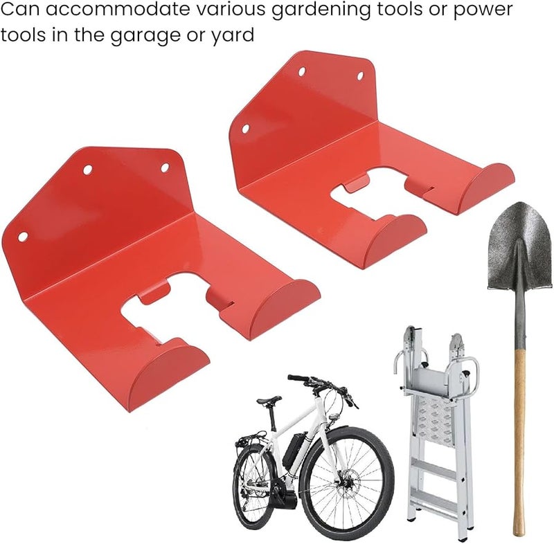 حامل أداة تقليم الفولاذ المقاوم للصدأ - رف تخزين أدوات الطاقة الثقيلة - تنظيم المرآب - Image 4