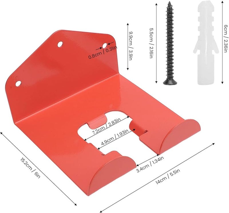 حامل أداة تقليم الفولاذ المقاوم للصدأ - رف تخزين أدوات الطاقة الثقيلة - تنظيم المرآب - Image 5