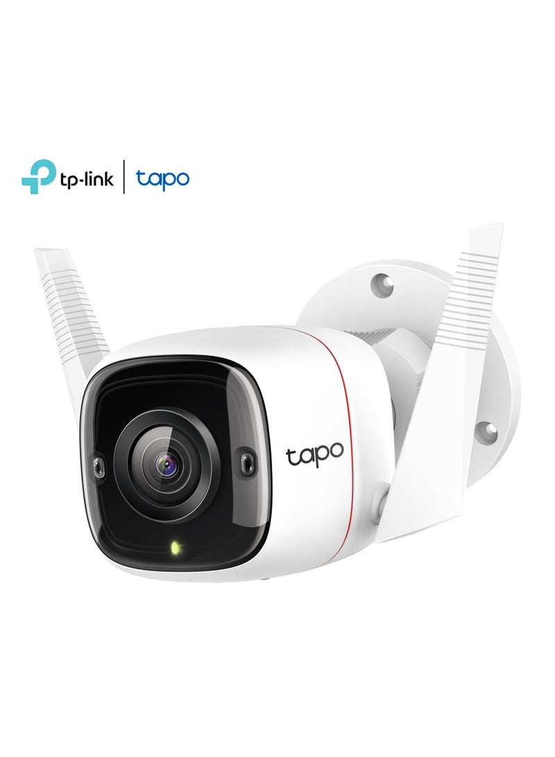 TP-LINK C310 Tapo Outdoor Smart Security Camera with Night Vision Mode, 3 MP - Image 1