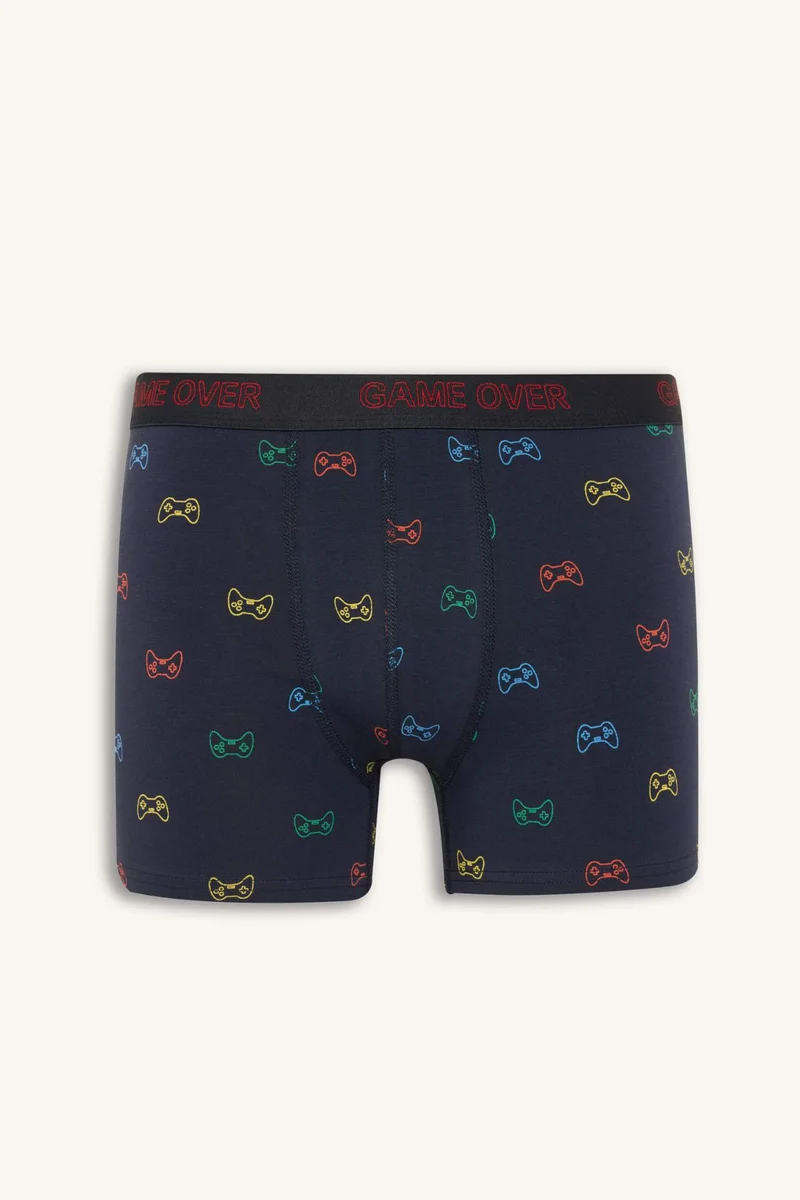 ديفاكتو Regular Fit Printed 3 Piece Boxers
