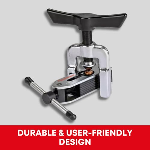 Rothenberger Universal Flange Device - Ideal for Refrigeration and Air Conditioning Pipes, Durable Construction - 4-16 mm / 3/16-5/8" - High Precision, Self-Centering Clamp - 222601 - Image 5
