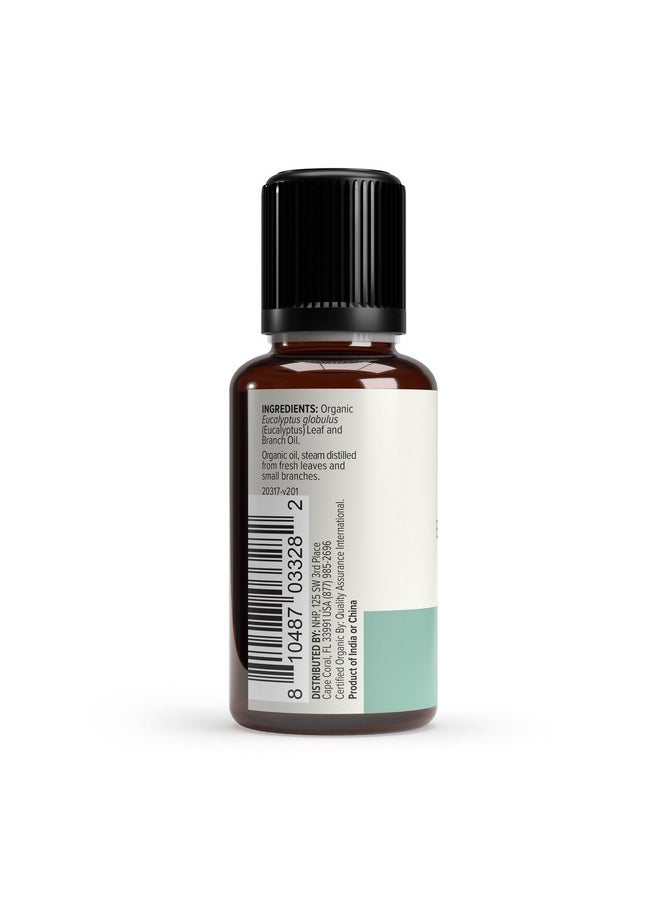 Dr. Mercola - Als Organic Eucalyptus Essential Oil (1 Fl. Oz.), Refreshing And Soothing, Certified Usda Organic, Dr. Mercola - Image 1