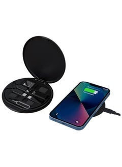 Memorii Multi cable connectors with 15W Wireless Charger Travel Cable Set Pocket USB C to Micro USB Lightning USB A Cable Convertor Adapter Kit  - Image 1