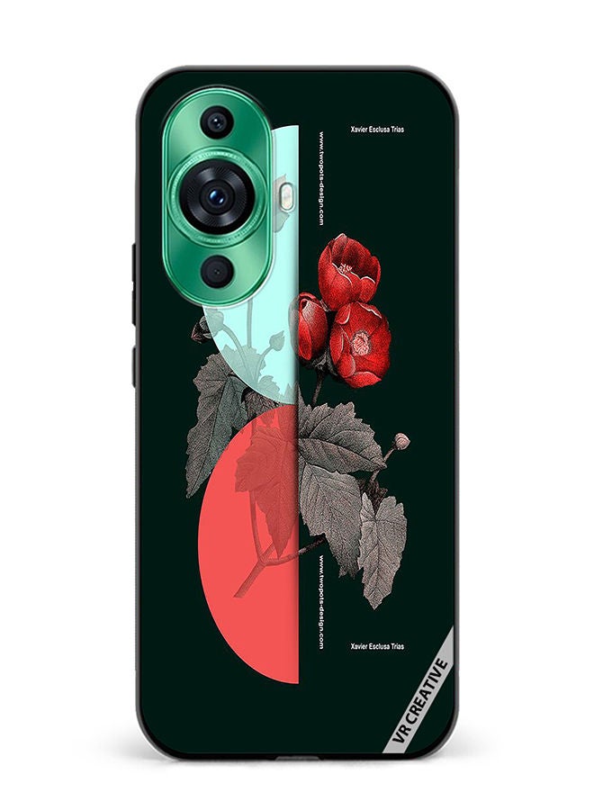 VR CREATIVE Protective Case Cover For Huawei nova 11 Flower Design  Multicolour - Image 1