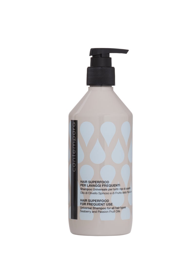 Barex Italiana Contempora - Hair Superfood for Frequent Use | Universal Shampoo 500 ML - Image 1