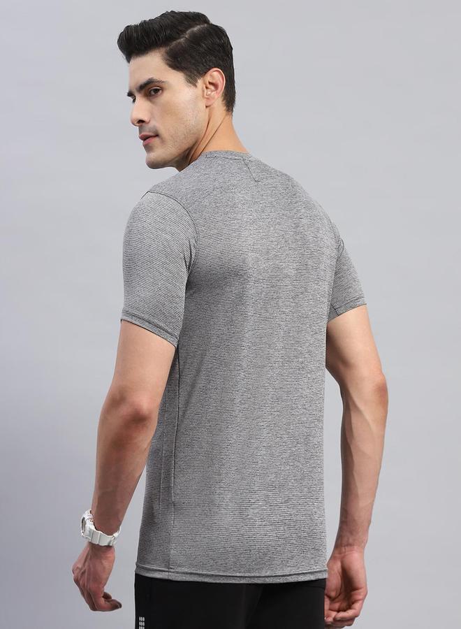 Rock.it Men Round Neck Half Sleeve Smart Fit TShirt - Image 4