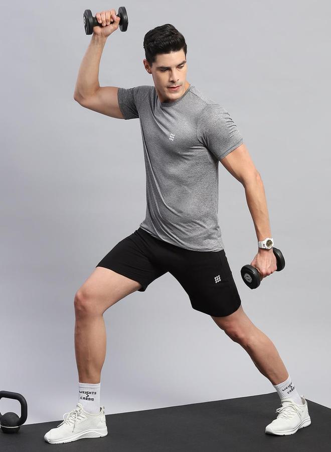 Rock.it Men Round Neck Half Sleeve Smart Fit TShirt - Image 5