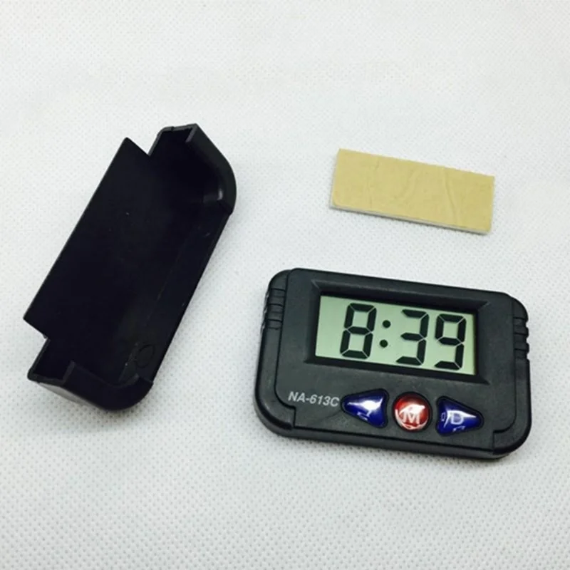 Nako 613C Car Dashboard Electronic Clock Digital Hour Meter Desktop Clock