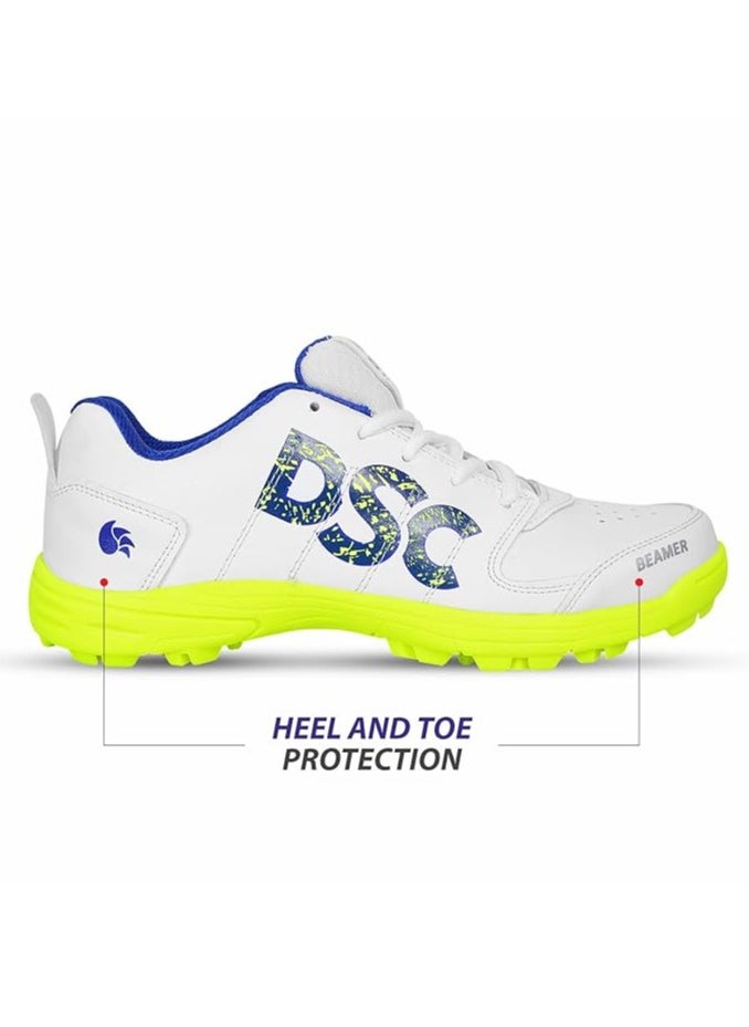 DSC Beamer Cricket Shoes | For Boys and Men | Eva Sock Liner | Lightweight Outsole | Durable | 4 UK/ 5 US/ 38 EU  - Image 2