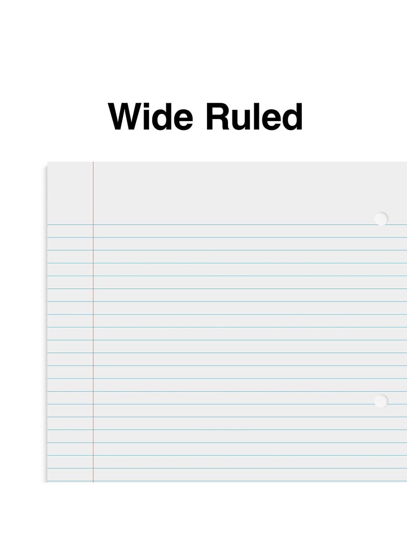 Staples STAPLES 919363 Accel 1Subject Notebook 8Inch x 105Inch Wide Ruled 100 Sh Black Office Product  - Image 2
