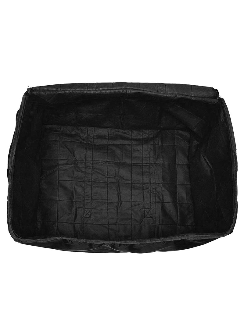 AI ANKIT INTERNATIONAL ANKIT INTERNATIONAL MultiPurpose Storage Bag Light WeightedMoisture Proof Parachute Jumbo Storage Bag for Clothes Bedding StorageBLACK 73x54x30 Cm  - Image 5