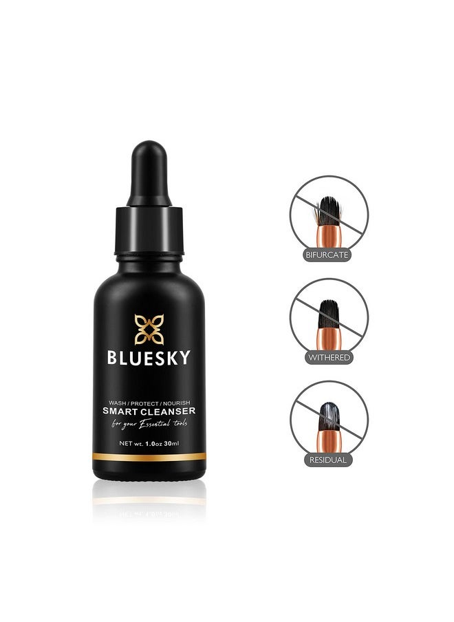 Bluesky Smart Cleanser Nail Brush Cleaner Liquid Solution For Gel Polish 30Ml  - Image 2
