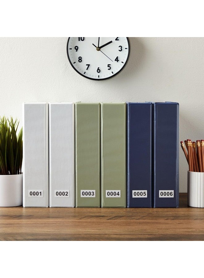 Juvale 0001-1000 Count Inventory Numbered Stickers Roll, Self-Adhesive Consecutive Number Labels Tag For Storage Organizing, Moving Box Labeling, Business Supplies (White, 1.6X0.8 In) - Image 3