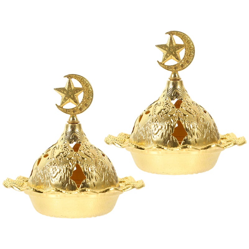 2pcs Incense Cone Burner Small Incense Burner Table Decor Middle East Incense Burner - Image 3