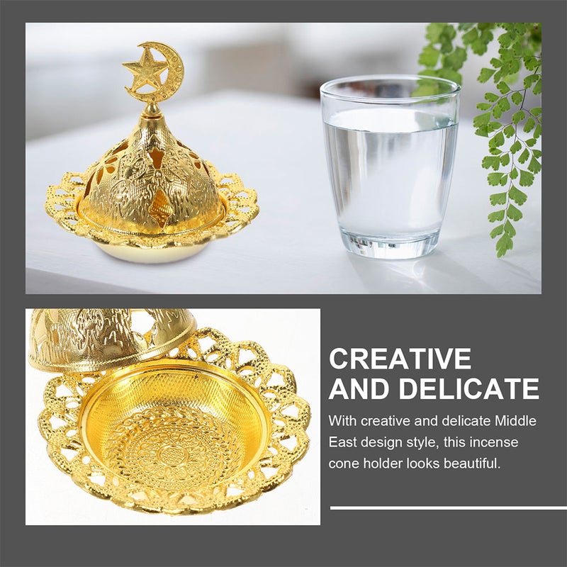 2pcs Incense Cone Burner Small Incense Burner Table Decor Middle East Incense Burner - Image 5
