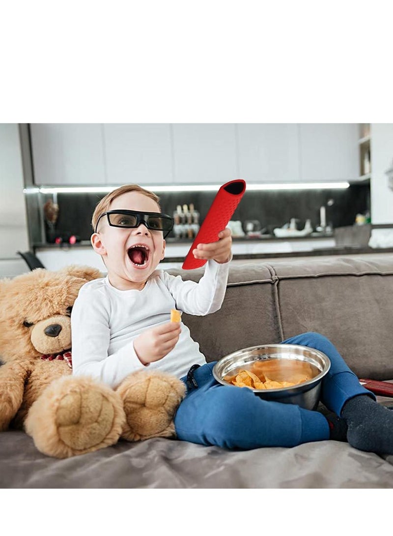 كابتن تيك Silicone Remote Cover for All New Fire Stick 4K Max Case Compatible with TV 2nd Gen Toshiba/Insignia NS-RCFNA-21 Sleeve with Lanyard - Image 4