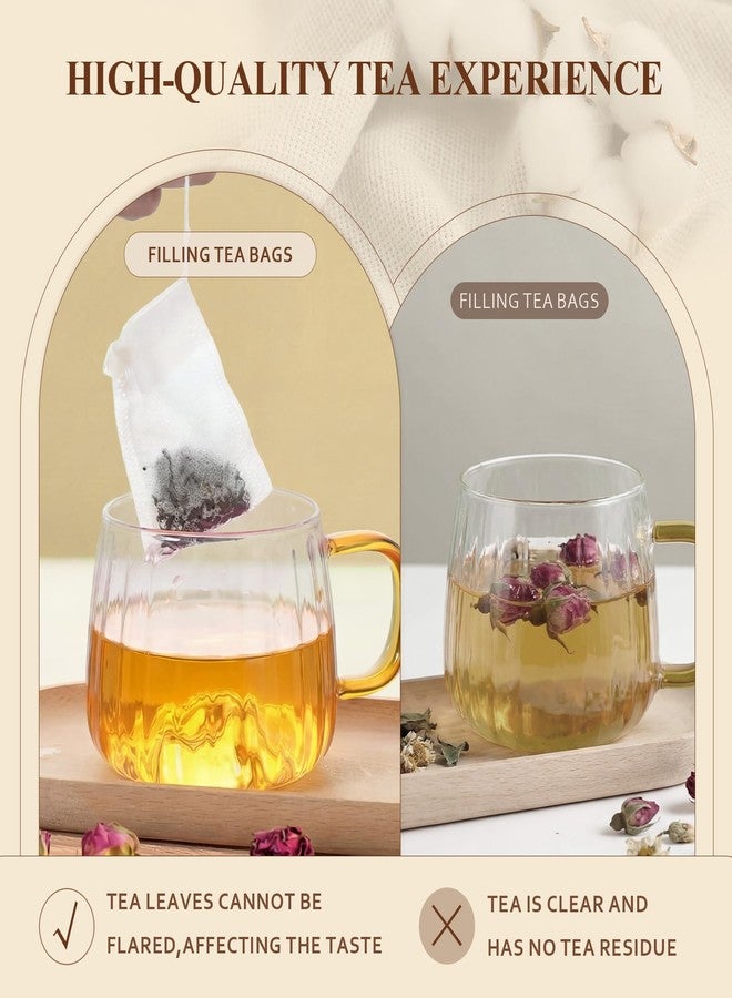 Ferrochef 1800 Pcs Tea Bags for Loose Leaf Disposable Tea Filter Bags Bulk Natural Empty Drawstring Infuser Sachets for Coffee Spices Herbs - Image 5