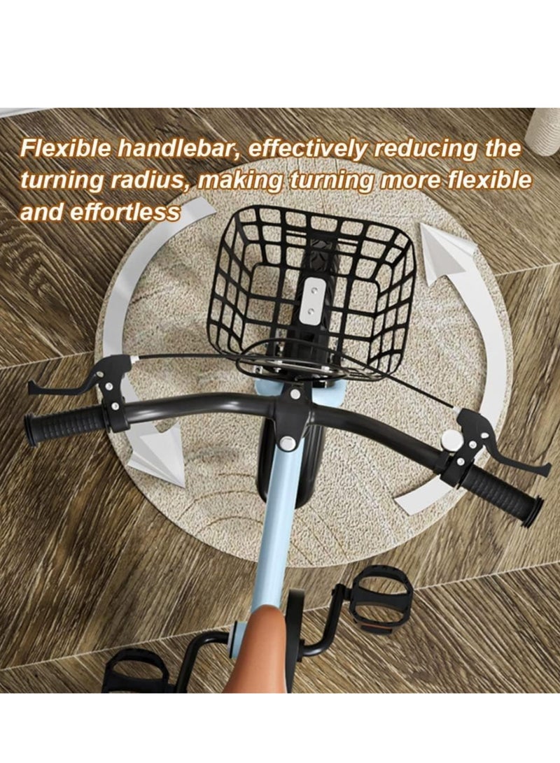 MG Children's bicycle for 5-9 Years old Kids Bike, 18 inch Cycle, Blue - Image 3