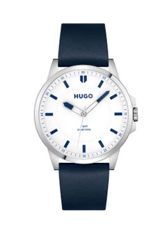 HUGO BOSS Men's First White Dial Watch - 1530245  - Image 1