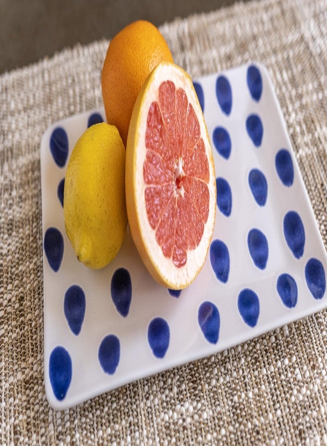 VIETRI Santorini Dot Small Rectangular Platter - Image 5