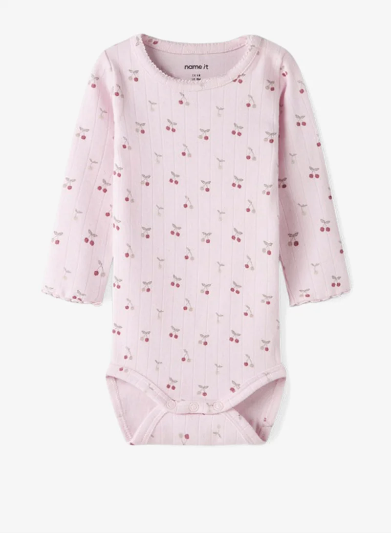 Name It Cradle Pink Kids Long Sleeve Bodysuit for Women | Best Price UAE