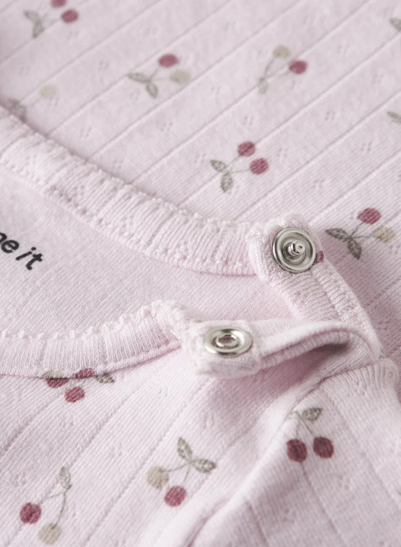 Name It Cradle Pink Kids Long Sleeve Bodysuit for Women | Best Price UAE