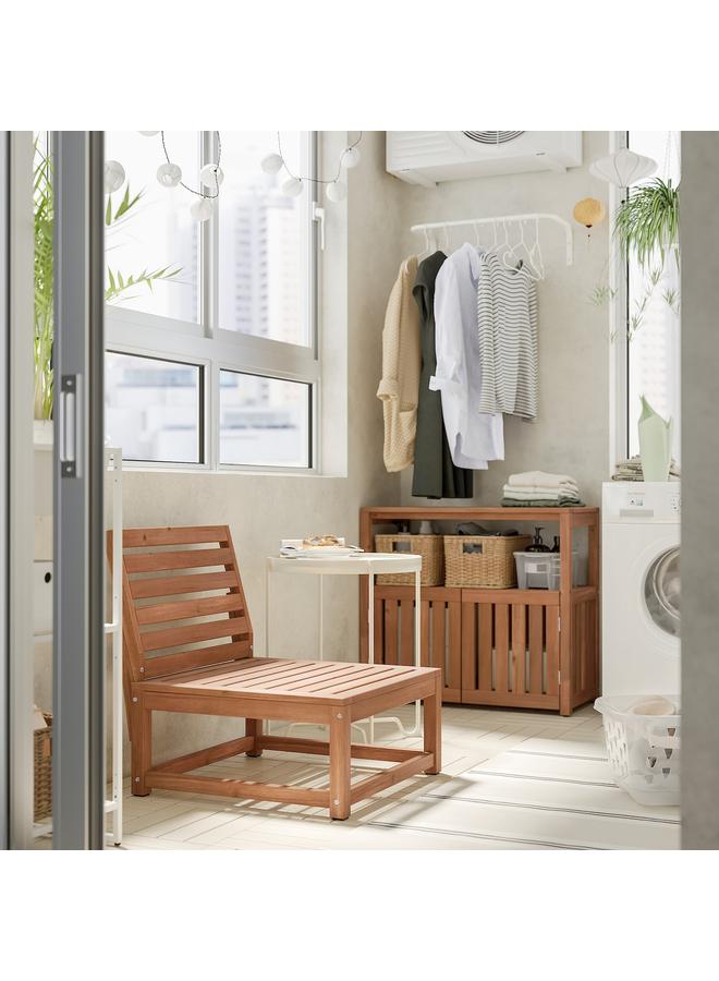 زبون كرسي مريح للاستخدام الخارجي، بني فاتح مصبوغ - Image 2