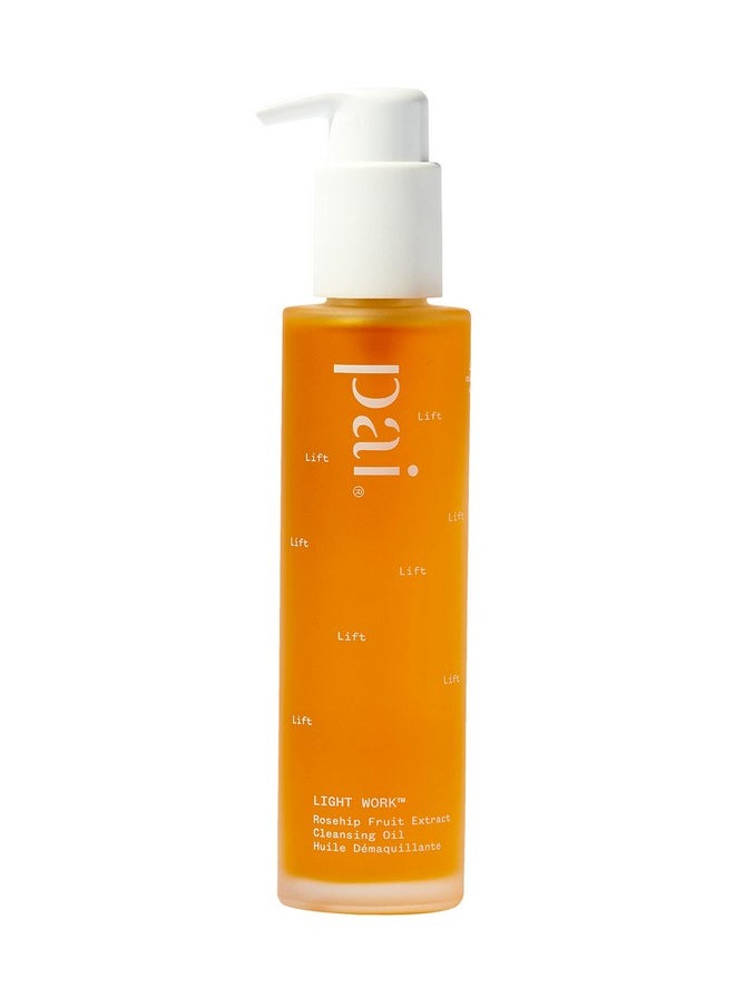 Pai Skincare - Light Work Organic Rosehip Fruit Extract Cleansing Oil ; Natural, Vegan, Sensitive Skincare (3.3 Fl Oz ; 100 Ml) - Image 1