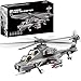 Apostrophe Games Attack Helicopter Air Force Building Block Set 283Pcs Helicopter Building Toys Set Building Block Plane Toy for Kids Older Than 10 and Adults Compatible with All Building Bricks - Image 3
