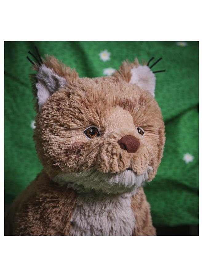 Zaboon Soft Toy, Lynx/Orange Brown, 63 Cm  - Image 3