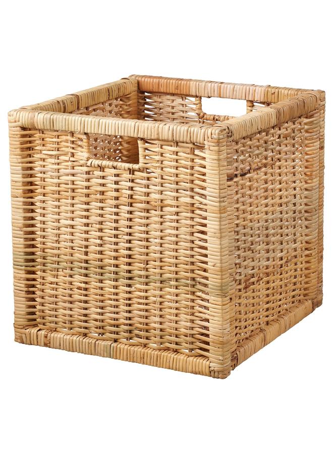 Zaboon Basket, Rattan, 32X34X32 Cm - Image 1