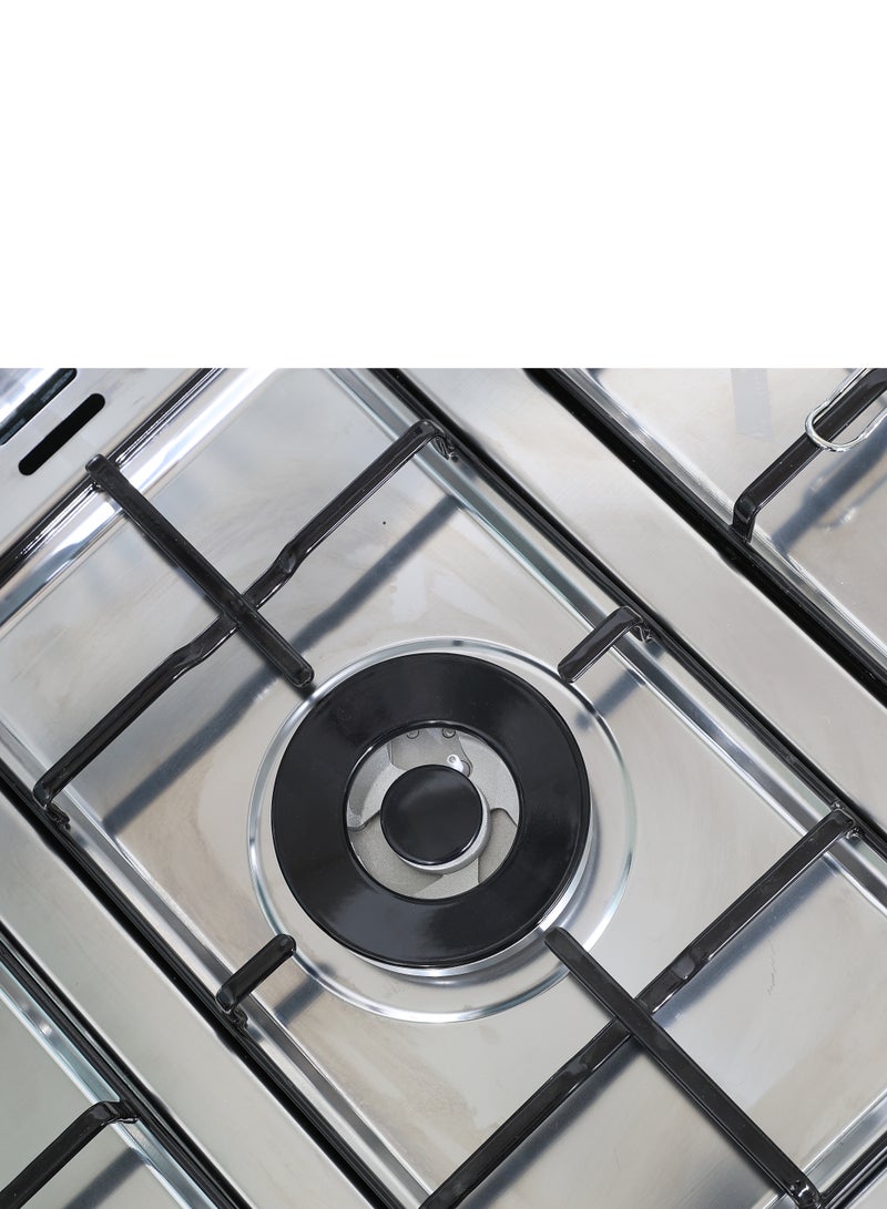 Gloria Gloria Gas Oven, 60*90 Cm, Steel surface, 5 Burners, Timer, Full safety, Egyptian Made - FG9060L - Image 3