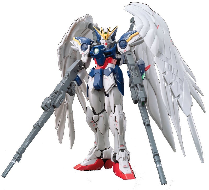 BANDAI Hobby - Gundam Wing: Endless Waltz - #17 Wing Gundam Zero (EW) RG 1/144 Model Kit - Image 1