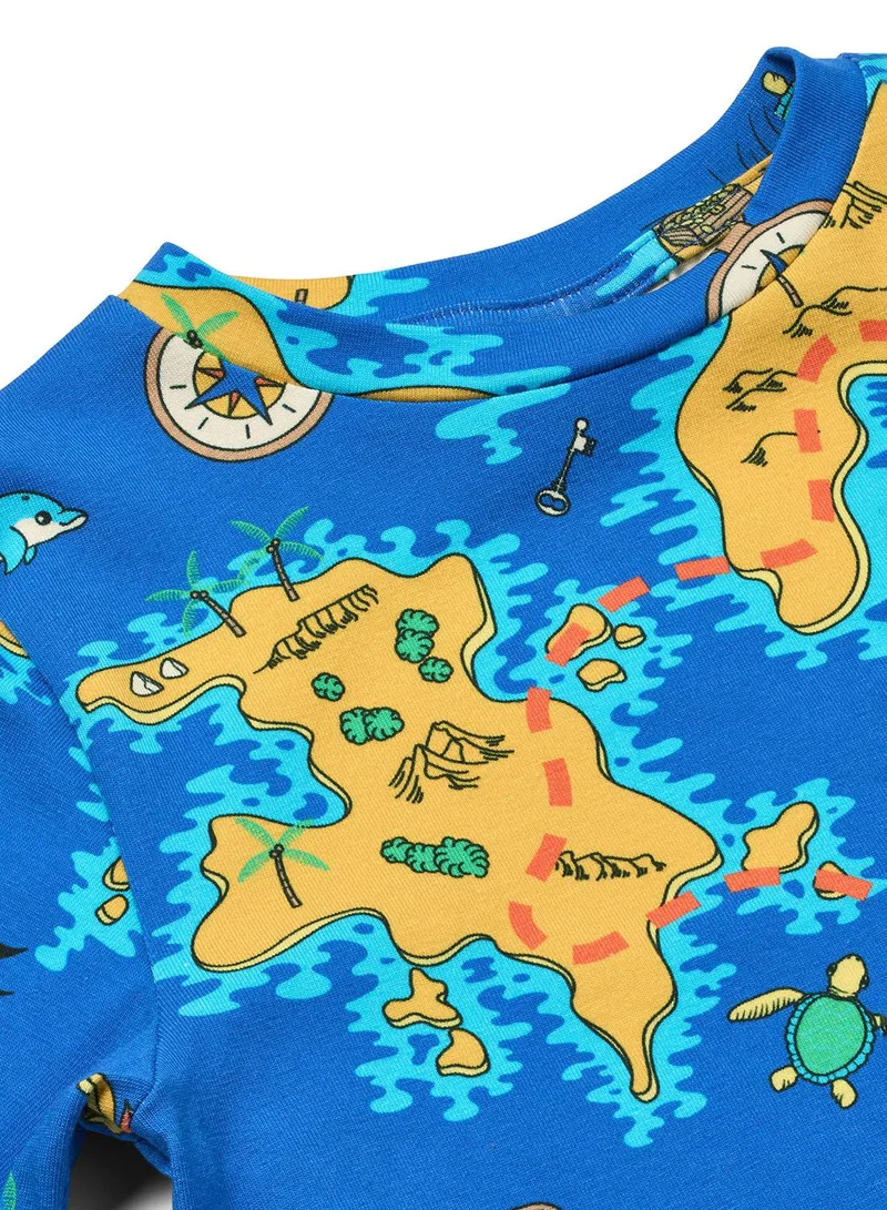 Småfolk T-shirt with pirate map