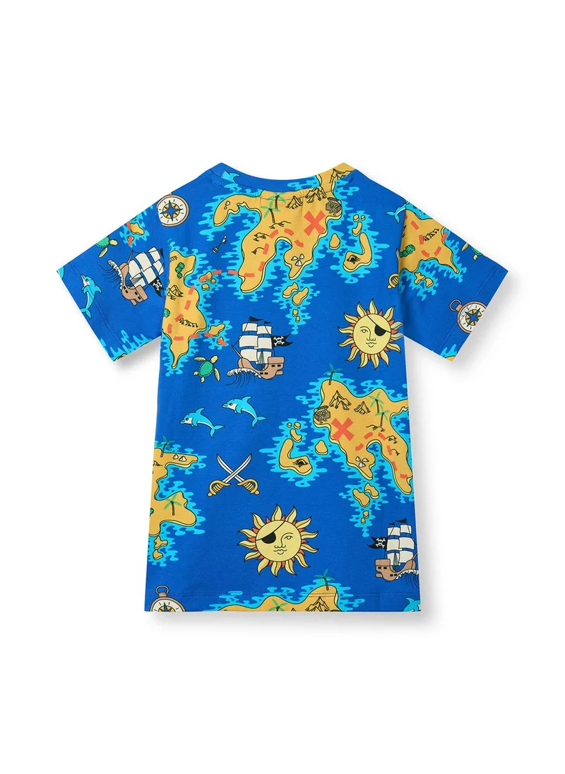 Småfolk T-shirt with pirate map